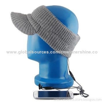 Audio Beanie with Stereo Headphones in Fashionable Style
